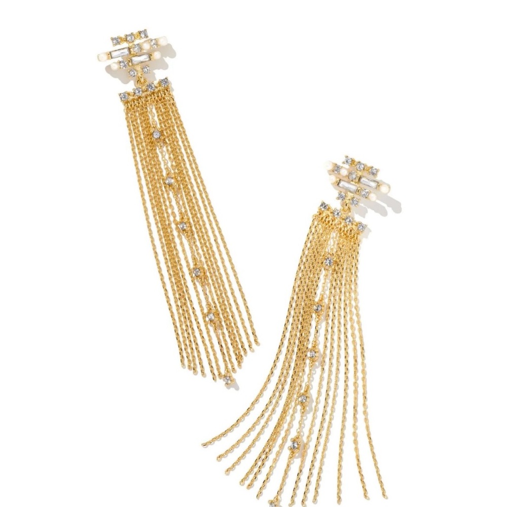 Kendra Scott Madelyn Tassel Earrings in Gold
